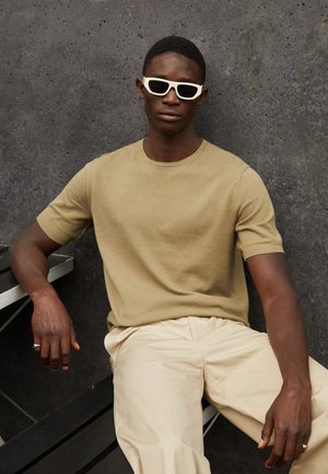 LOUIS CREW - T-shirt basique - olive
