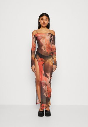 SIDE SLIT MAXI CAMI DRESS - Maxi dress - multi