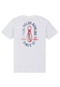 Henry Tiger BOWLING  - Triko s potiskem - white