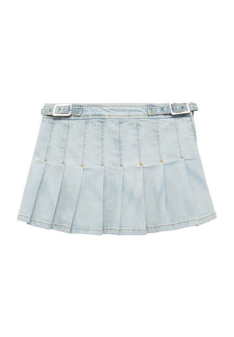 Mango Minirok donkerblauw Mango Minirok donkerblauw