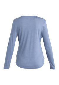 icebreaker LIGHT WEIGHT COOL-LITE SPHERE - Longsleeve - LIGHT BLUE
