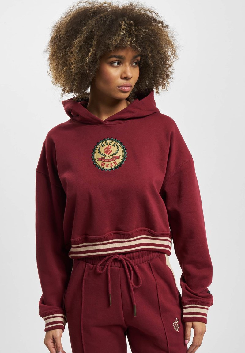 Rocawear - KANSAS  - Pulover s kapuco - burgundy, Povečajte