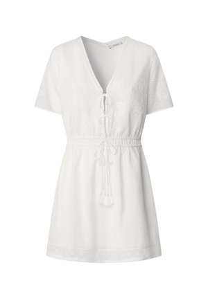 Pepe Jeans EDEN - Dnevna obleka - mousse white