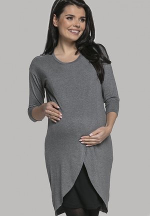 Chelsea Clark UMSTANDS UND STILLTUNIKA - Jersey dress - Graumeliert