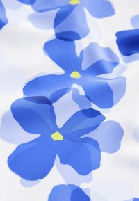 Next ONE SHOULDER  - REGULAR FIT - Baddräkt - blue flower