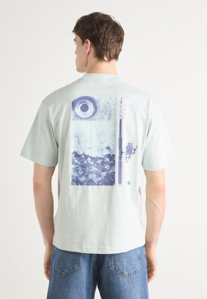 NUMBERS - T-shirt con stampa - open blue