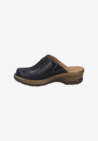 Josef Seibel Femme Catalonia 48 Sabots Cuir Cousus Main - Confort Et Style