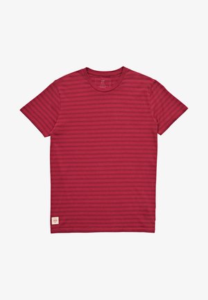 Print T-shirt - rhubarb