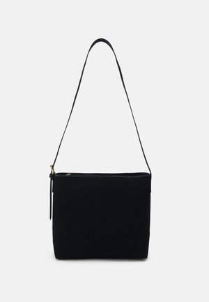 Pieces PCPONY DAILY BAG - Sac à main - black/white stiching
