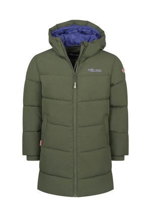 TROLLKIDS, GIRLS AURLAND COAT XT - Winter jacket - ivy dark purple black