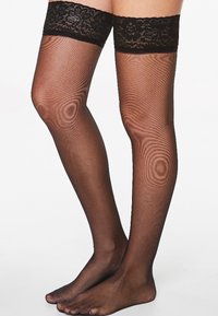 Hunkemöller 2 PACK - Overknee-strømper - black
