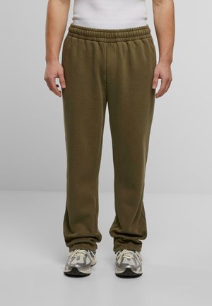 Urban Classics VINTAGE HEAVY - Joggebukse - warmkhaki