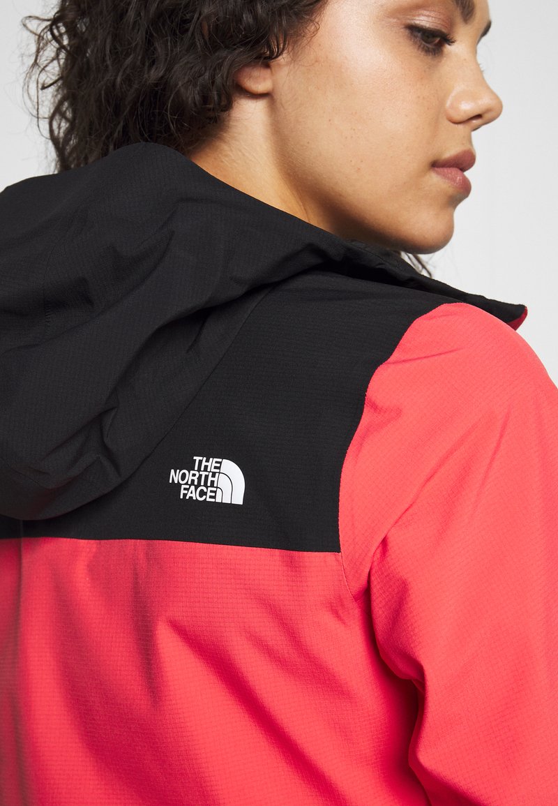 The North Face Womens Tente Jacket Hardshelljacke Cayenne Red Black Koralle Zalando De