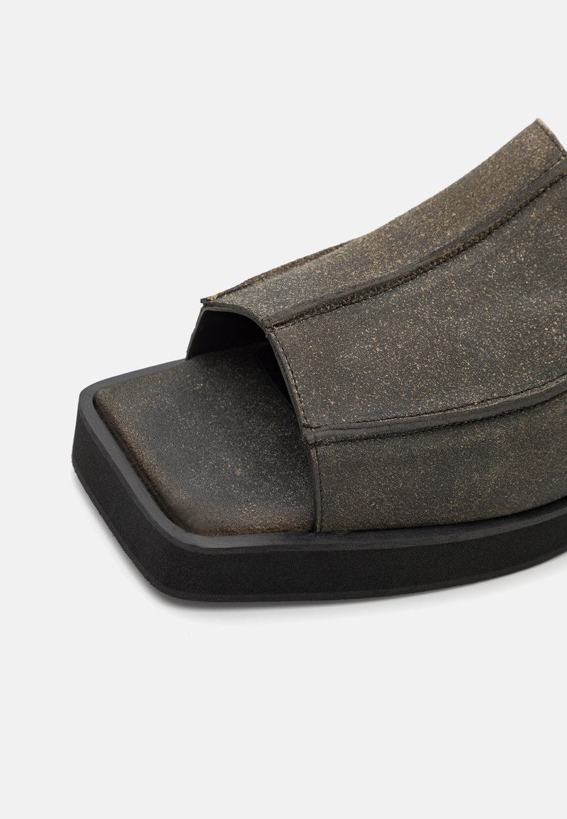 ECKHAUS LATTA FRAME SLIDE UNISEX - Mules - grey