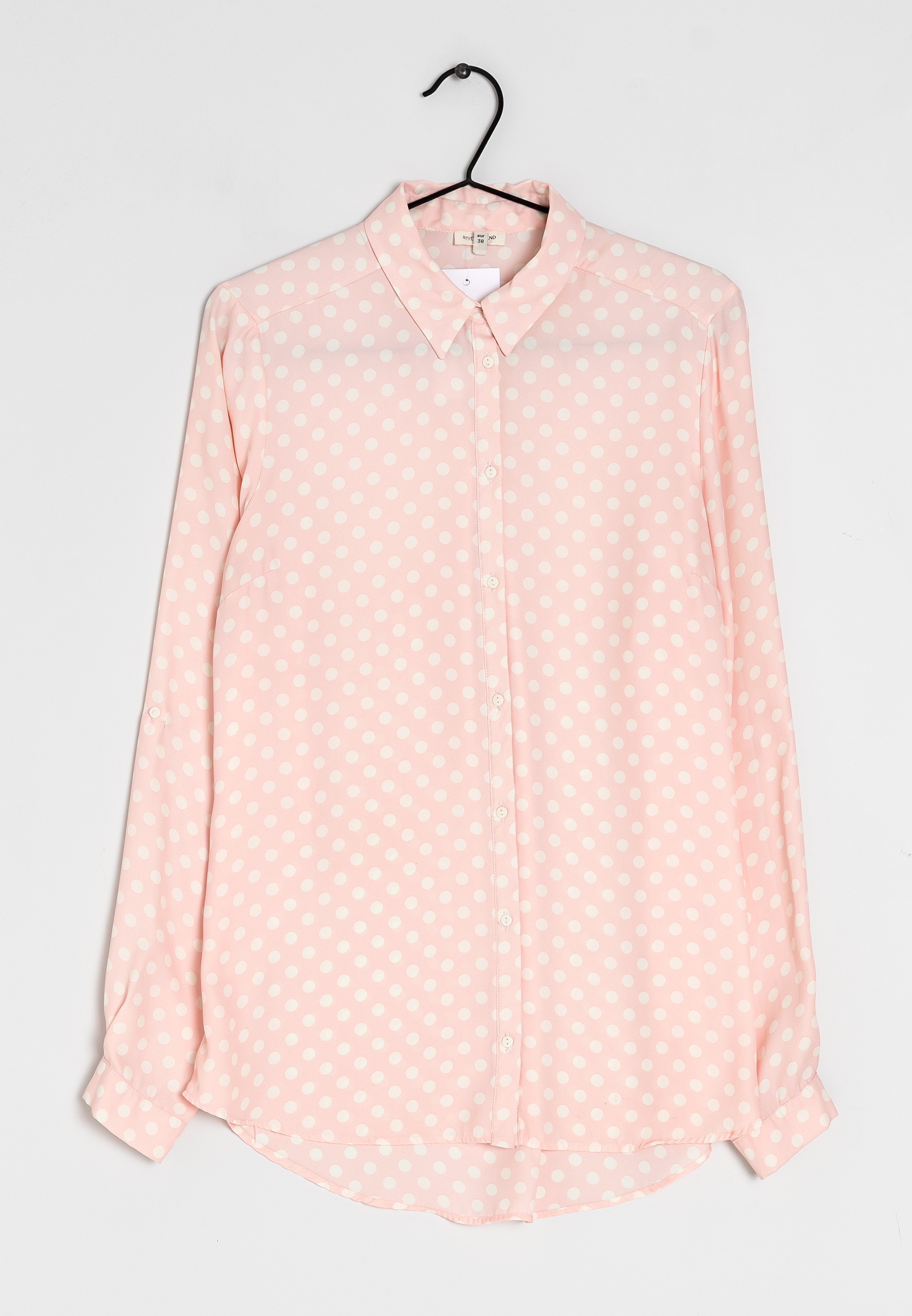 river island polka dot blouse