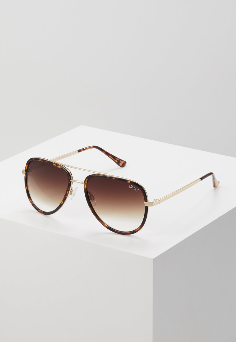 QUAY AUSTRALIA ALL IN MINI Sunglasses mottled brown Zalando.ie