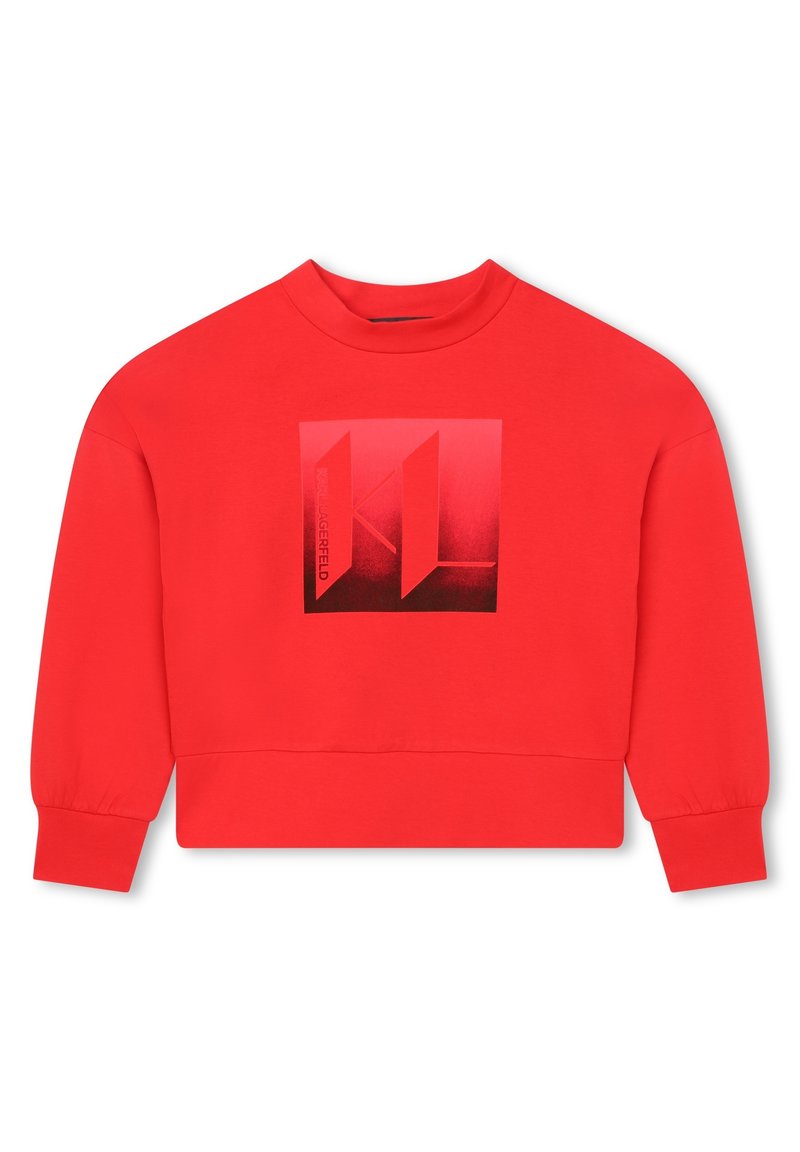 KARL LAGERFELD KIDS Sweater rood KARL LAGERFELD KIDS Sweater rood