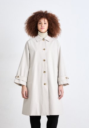 RELAXED CAR COAT - Trenchcoat - cloudy grey