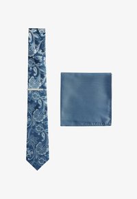 Unausgewählt, blue paisley