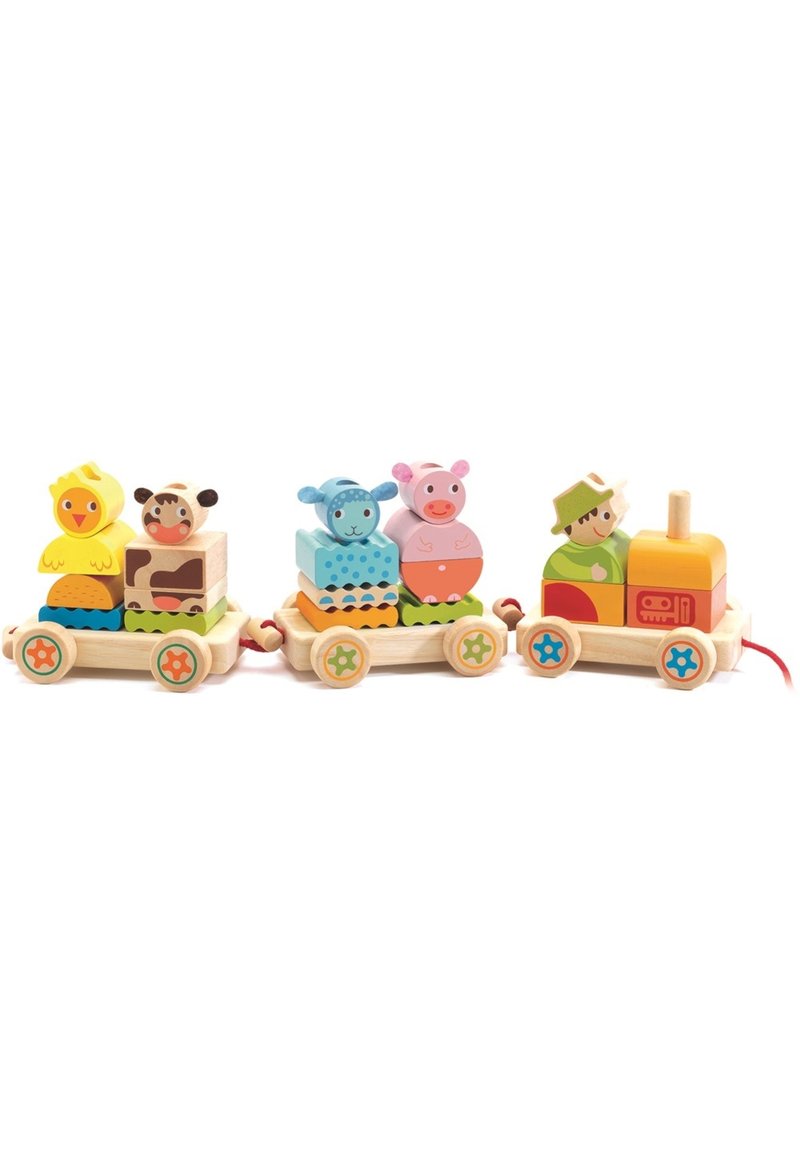 Kinder Kuscheltiere | Djeco BAUERNHOF Holzspielzeug multicoloured/mehrfarbig - VS69673 Kinder Kuscheltiere | Djeco BAUERNHOF Holzspielzeug multicoloured/mehrfarbig - VS69673
