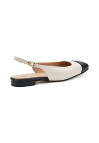 Frau Shoes SQUARE-TOED - Ballerine sling - blackbutter