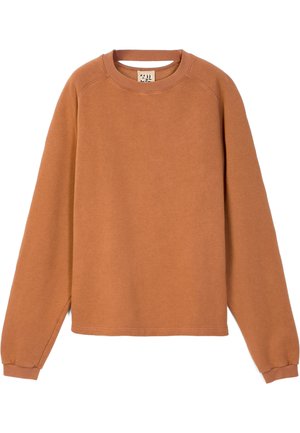 Long sleeved top - mittelrot