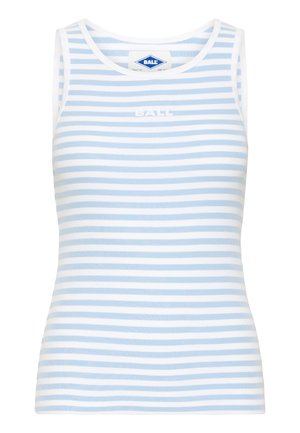 BAALTOBELLI - Top - blanc de blanc w powder blue