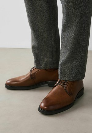 Next, Smart lace-ups - tan brown