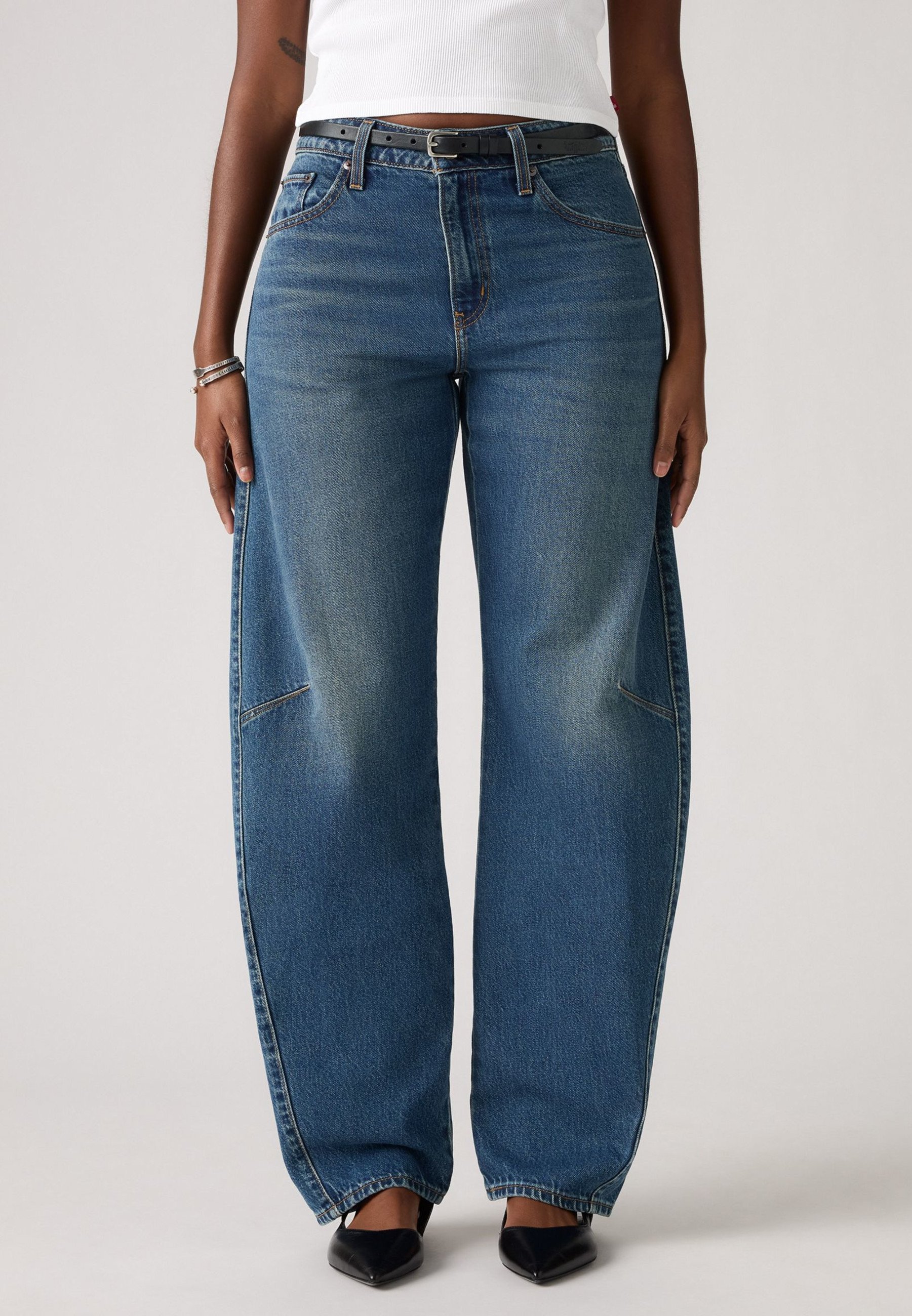 Levi's® BAGGY DAD BARREL - Jeans Relaxed Fit - most wanted/dark