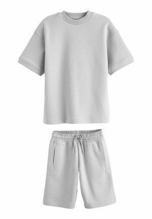 RELAX FIT HEAVYWEIGHT SET - Pantaloni sportivi - grey