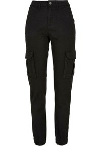 TWILL UTILITY  - Oldalzsebes nadrágok - black