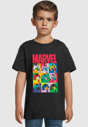 MARVEL HULK POP ART  - Tricou cu imprimeu - black