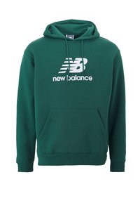 SPORT ESSENTIALS LOGO HOODIE UNISEX - Jersey con capucha - nightwatch green