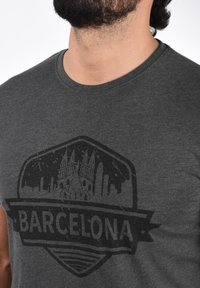 Solid SDCIMO - T-shirts print - dark grey melange
