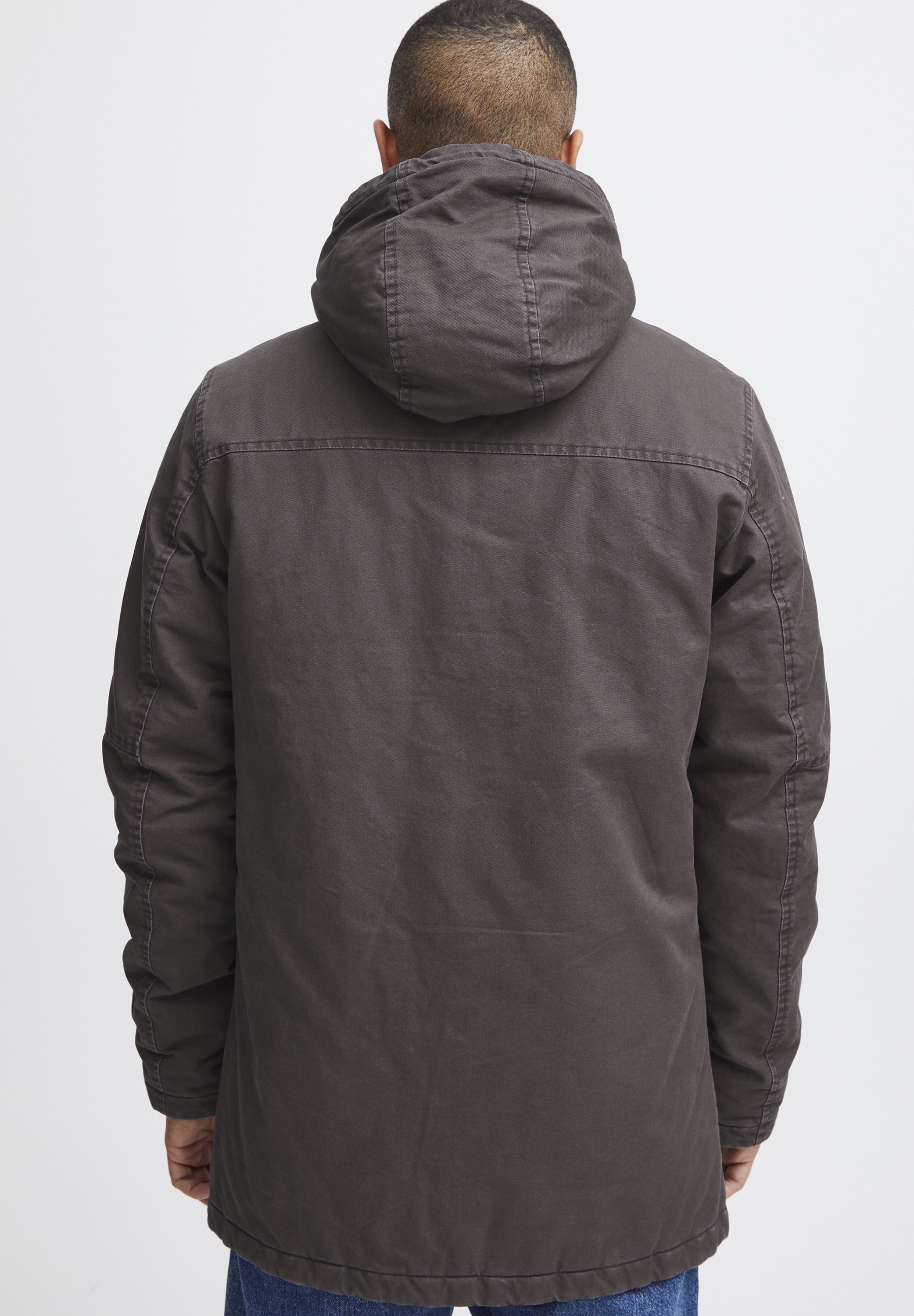 Indicode IDPappys Parka Invernale Uomo Con Cappuccio | Vestibilità Regolare | Cotone Sostenibile Better Cotton
