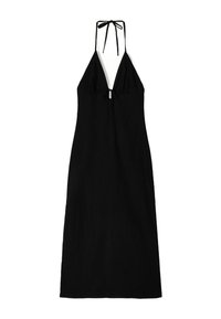 HALTER WITH TIE DETAIL - Doplňky na pláž - black