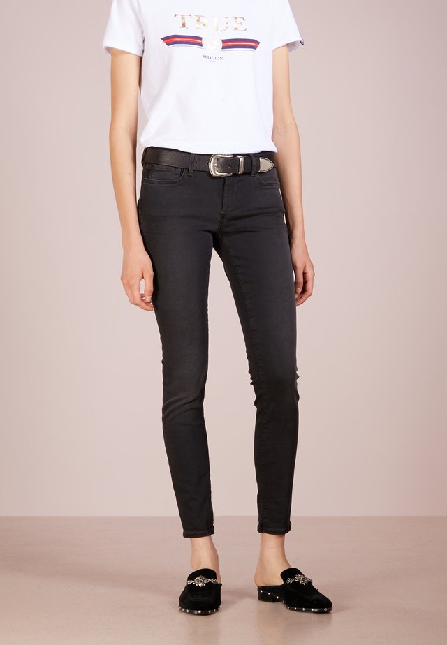 HALLE - Jeans Skinny Fit - light black