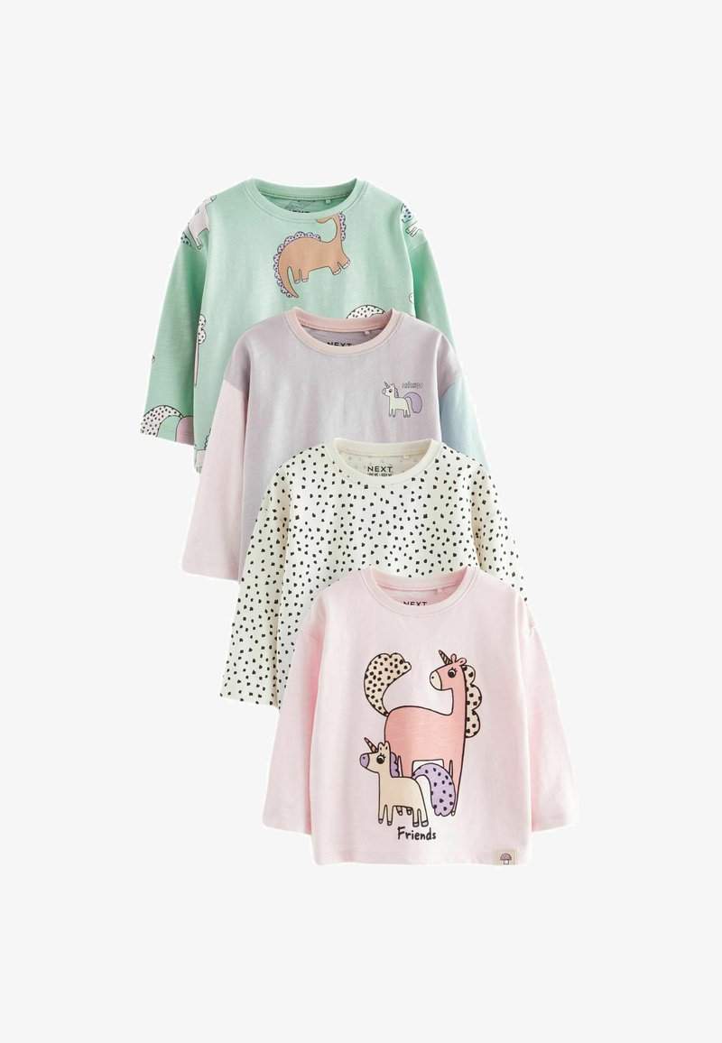 Next LONG SLEEVE 4 PACK . - Top s dlouhým rukávem - blue green pink beige