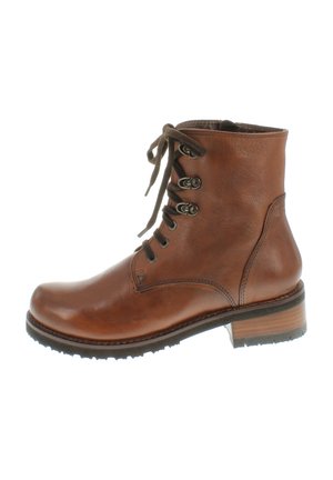 LÄSSIGE - Veterboots - ginger gianduia