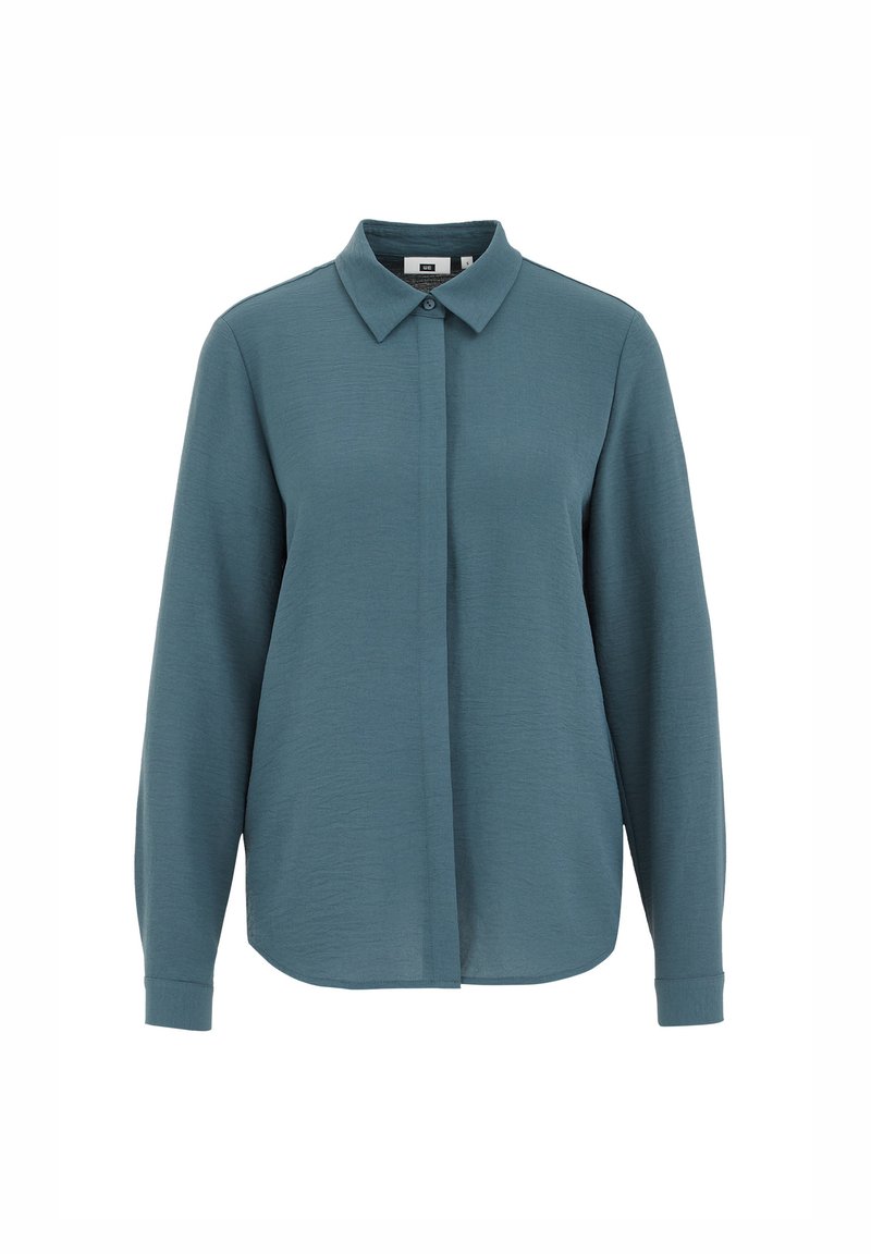 WE Fashion Overhemdblouse groen