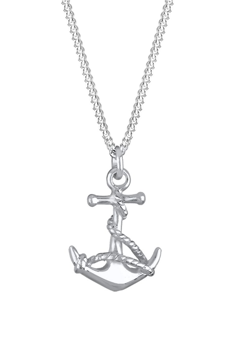 Elli Anker Halskette Silberfarben Zalando De