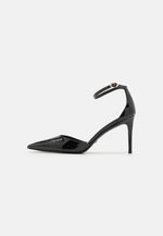 Escarpins Stuart Weitzman Bleu Marine à Talons Pointus - Taille 9.5 N (étroite), Occasion En Très Bon état