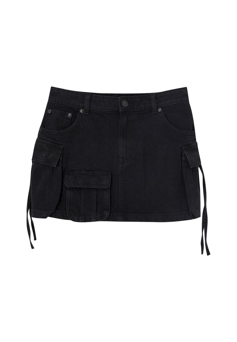 PULL&BEAR Jeansrok zwart