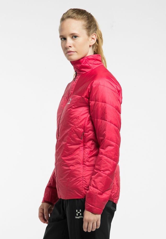 HAGLÖFS OUTDOORJACKE L.I.M BARRIER JACKET WOMEN Skijacke hibiscus red HAGLÖFS OUTDOORJACKE L.I.M BARRIER JACKET WOMEN Skijacke hibiscus red