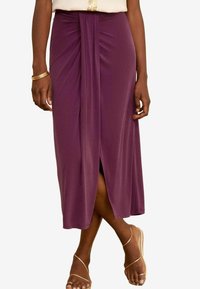 Love & Roses REGULAR FIT - Trapecinis sijonas - red