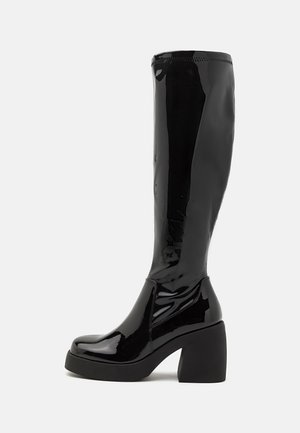 LAX - High heeled boots - black