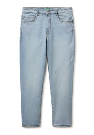 United Colors of Benetton SLIM FIT HIGH-WAISTED JEANS.. - Jean slim - blue