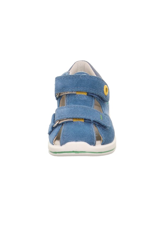 BOOMERANG – Lauflernschuh – blau grün