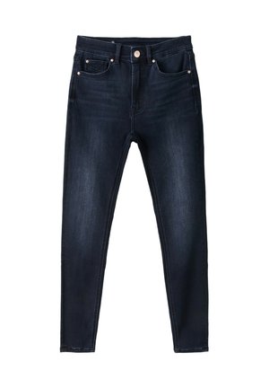 Stradivarius, D07 REGULAR WAIST SKINNY JEANS - Jeans Skinny - blue denim