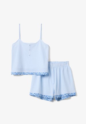 OVS, SET - Nachtwäsche Set - light blue